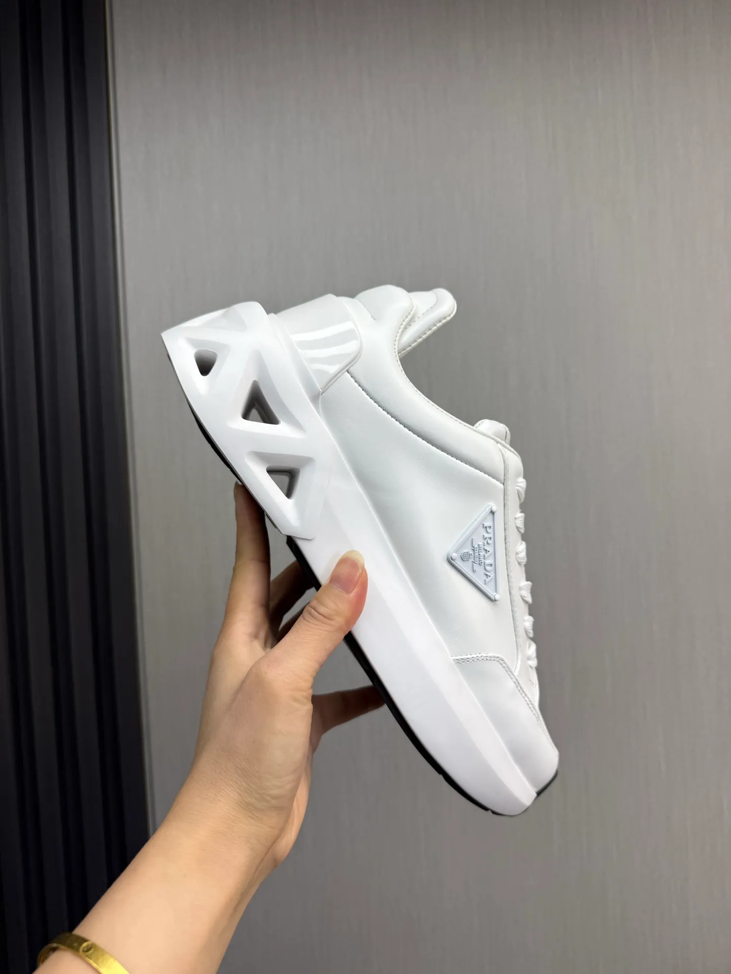 Men's shoes 💰660💰 [PRADA] Men's shoes are popular in the counter, high-quality shipments ✔️Official website synchronization, original imported cowhide + cowhide lining, 1⃣️ratio 1⃣️reproduction, original sole, 38-45